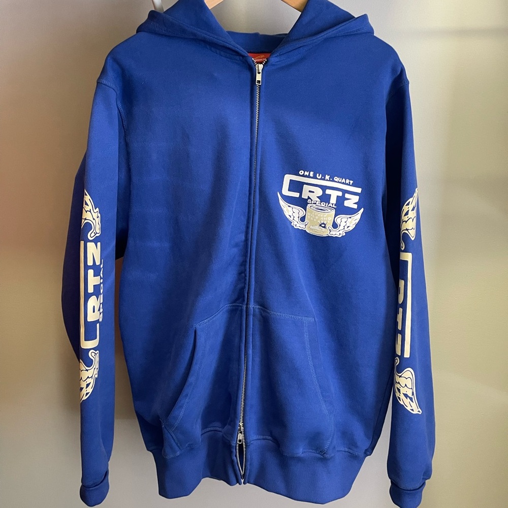 Corteiz RTW Gasolina Double Zip Hoodie